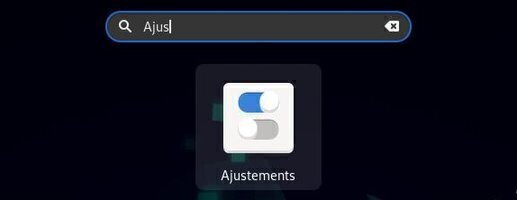 Lancer la personnalisation de Gnome-Shell