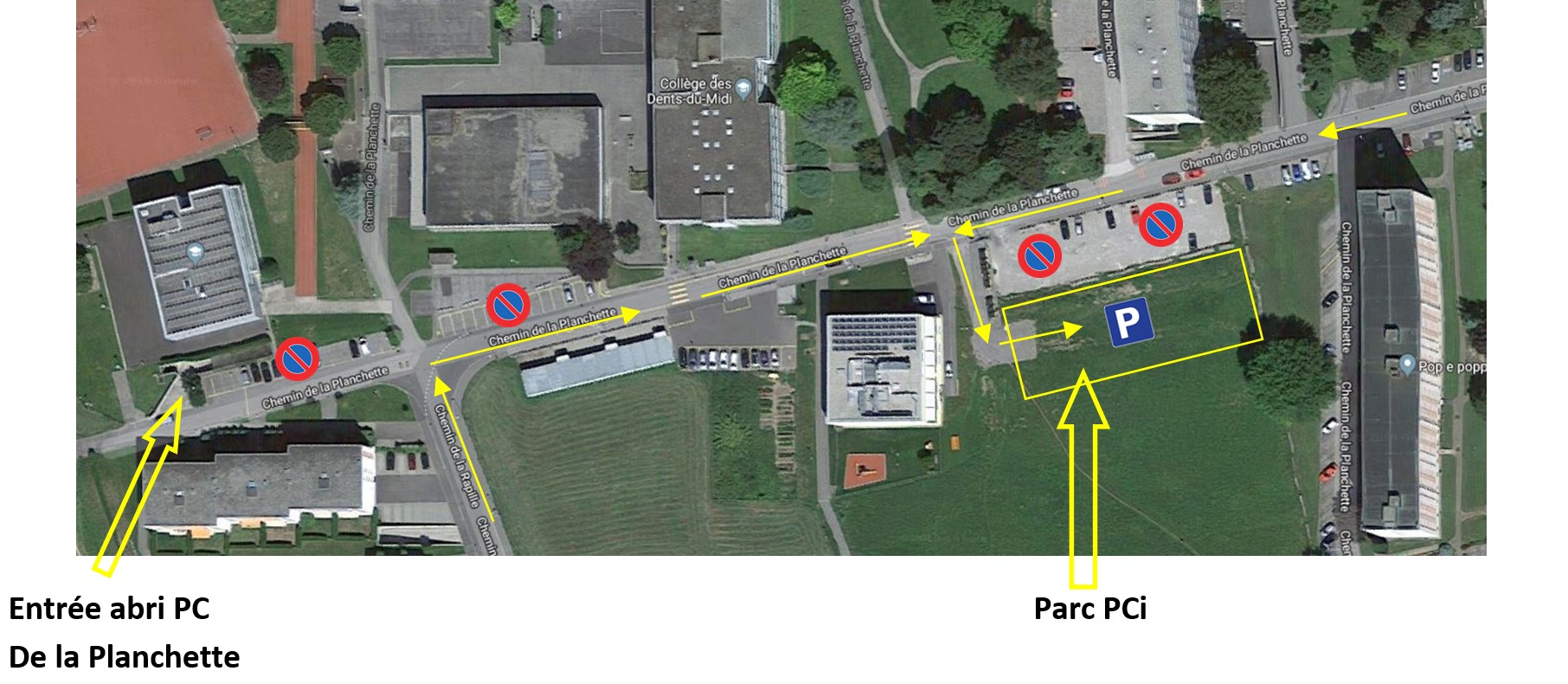 Parking ORPC Aigle