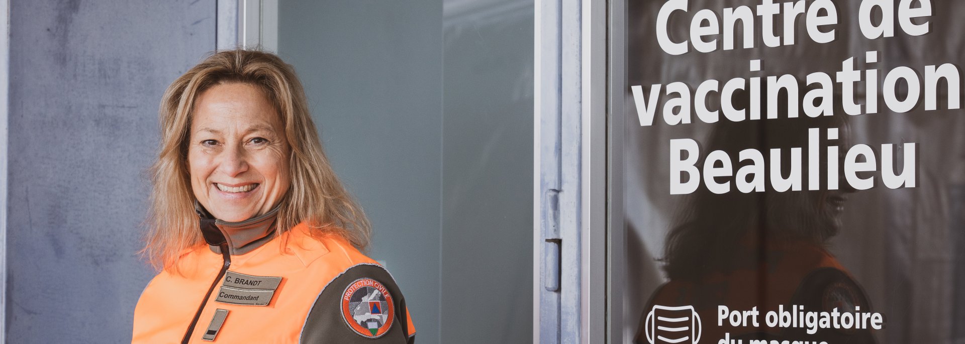 Corinne Brandt, commandante de l'ORPC Ouest lausannois