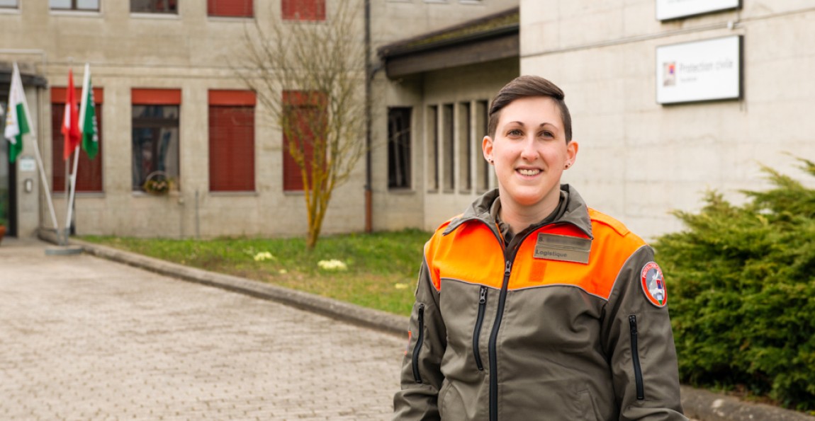 Portrait de Sara, volontaire