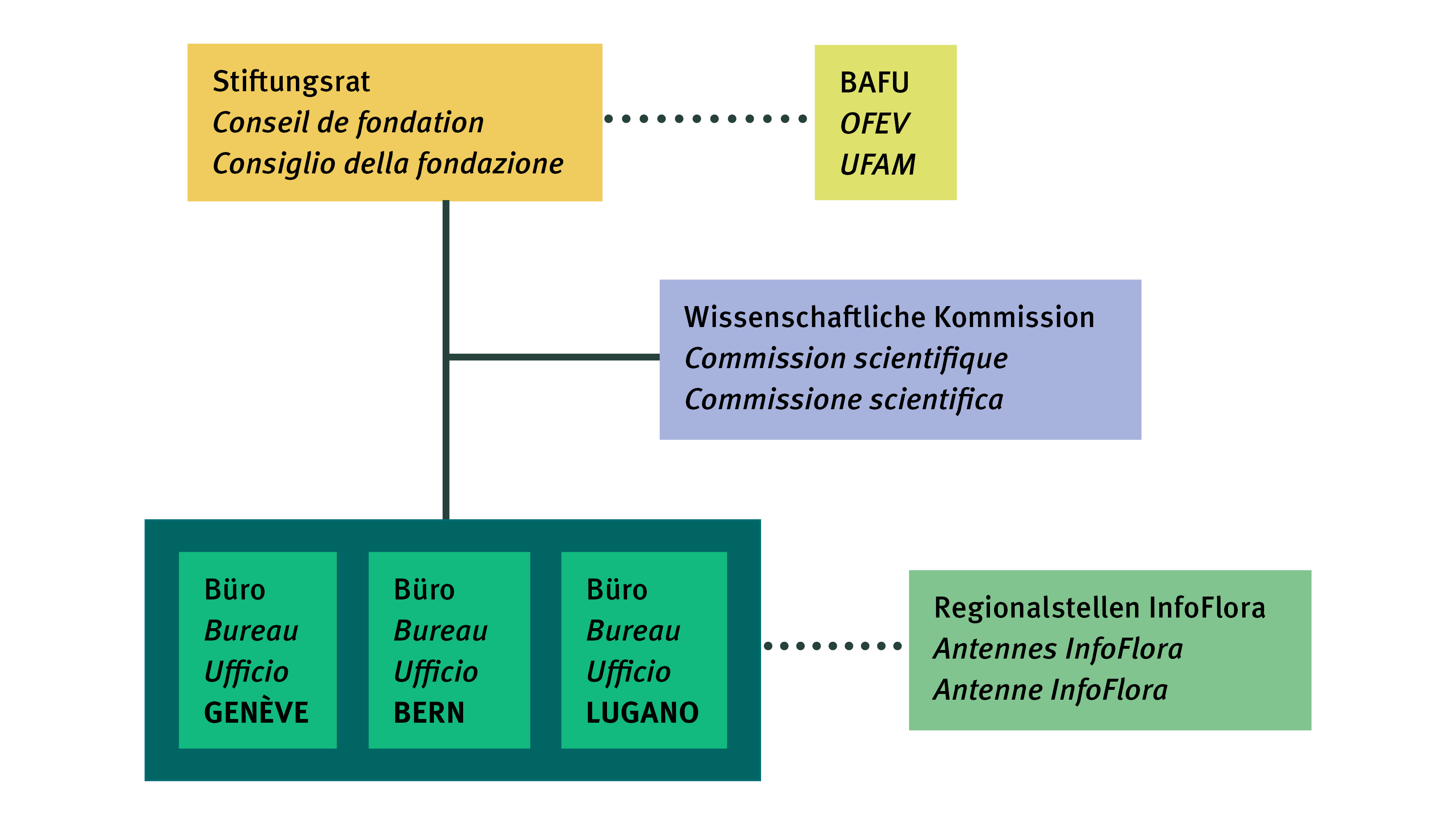 Organigramm Info Flora